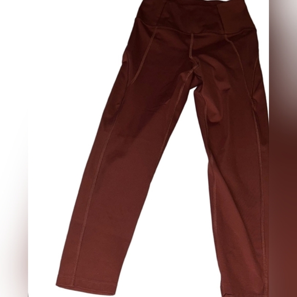 girlfriend collective Pants - Girlfriend Collective Leggings Rust XS EUC